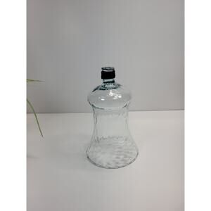 Vintage Pale Blue Honeycomb Optic Votive Cup, Candle Holder Home Interiors Homco